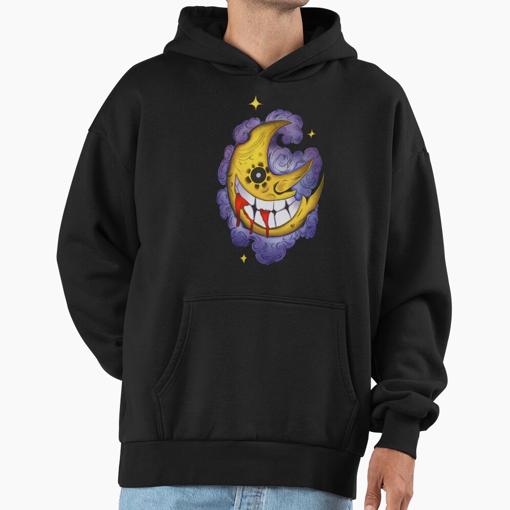 Soul Eater Strange Moon Doodle Hoodie - Image 2