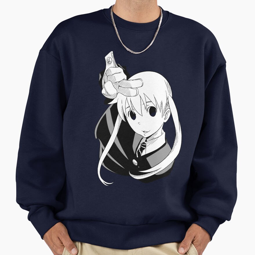 Soul Eater Kawaii Gothic Maka Albarn Sweatshirt - Image 5