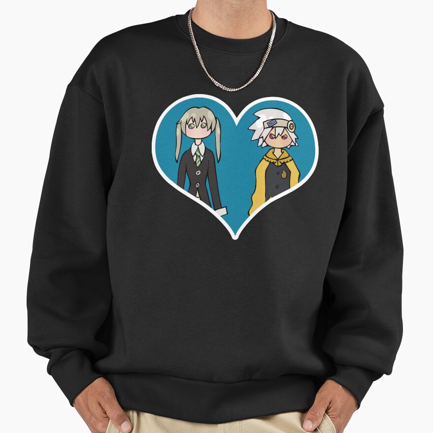 Maka Albarn And Soul Evans Chibi Duo Sweatshirt - Image 2