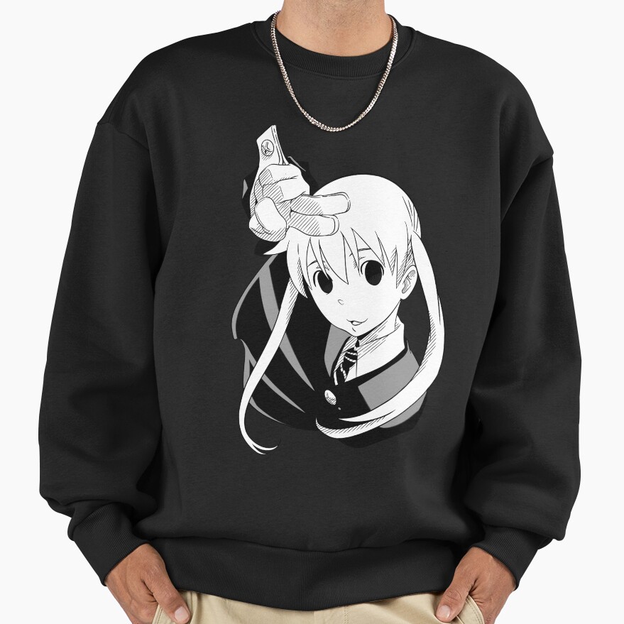 Soul Eater Kawaii Gothic Maka Albarn Sweatshirt - Image 2