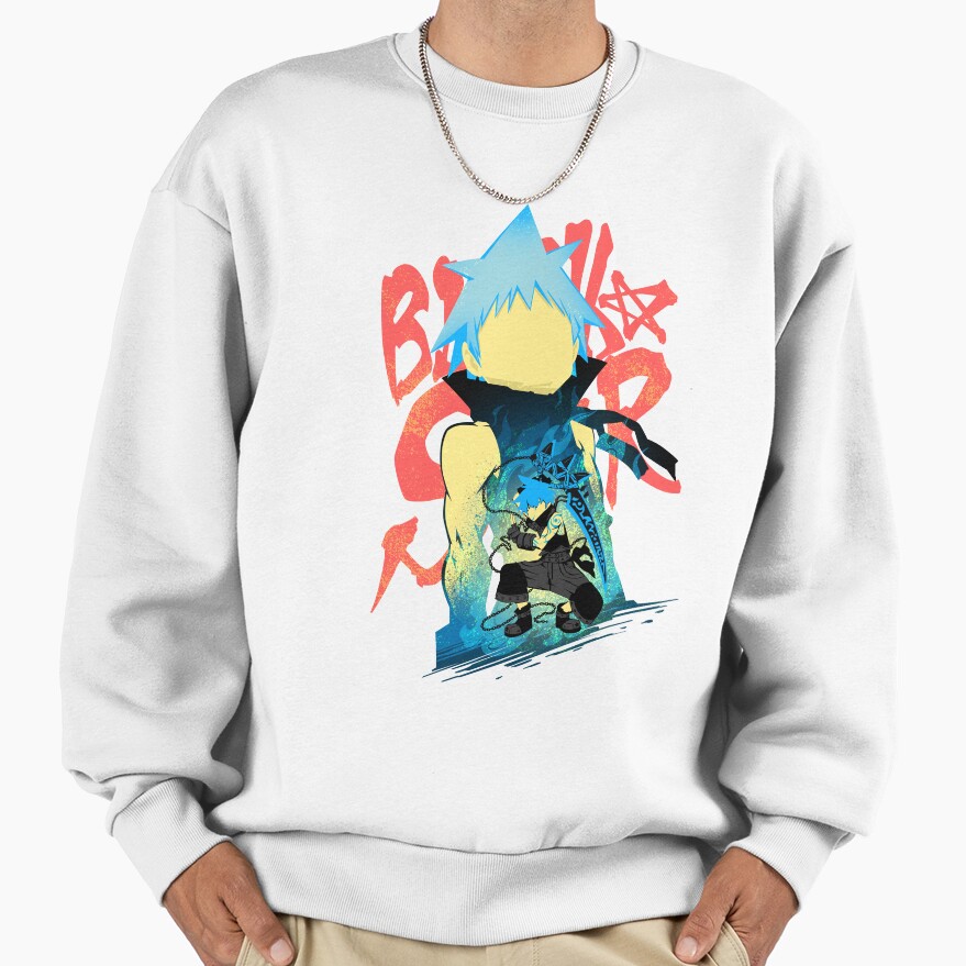 Black☆star Soul Eater Dynamic Graphic Sweatshirt - Image 2