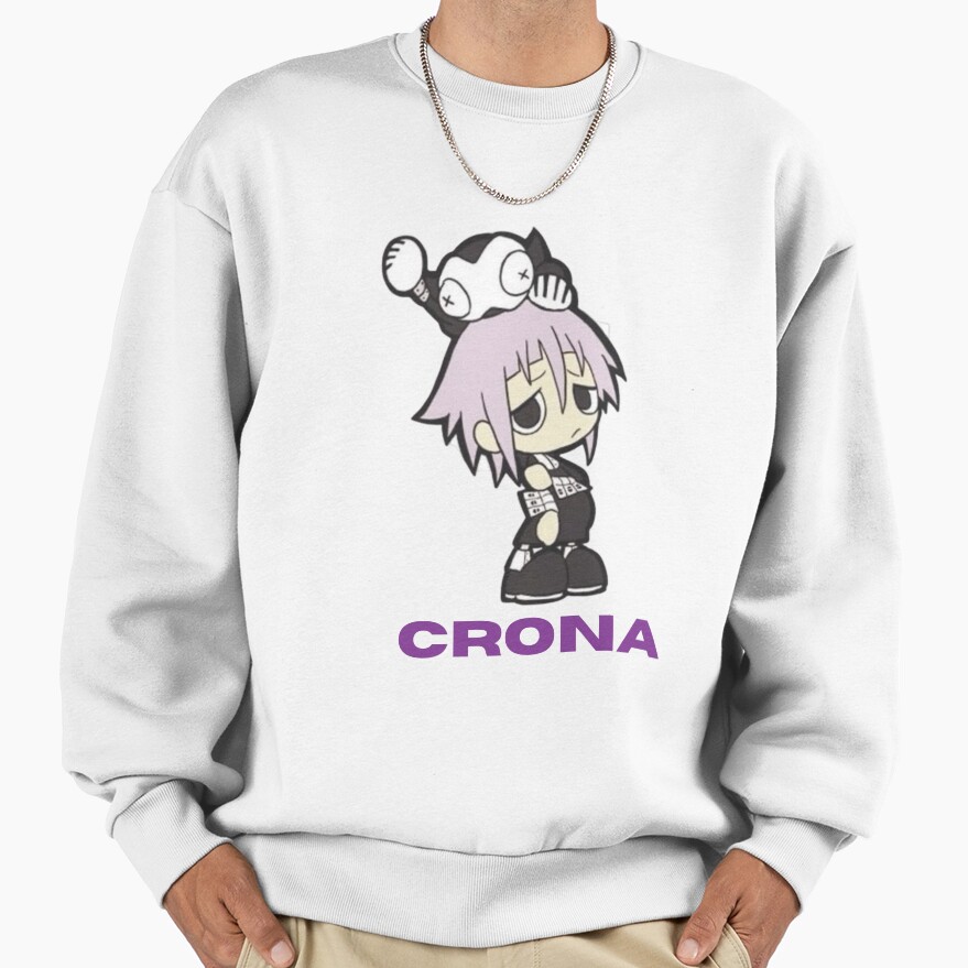 Crona Soul Eater Dark Aesthetic Minimalist Sweatshirt
