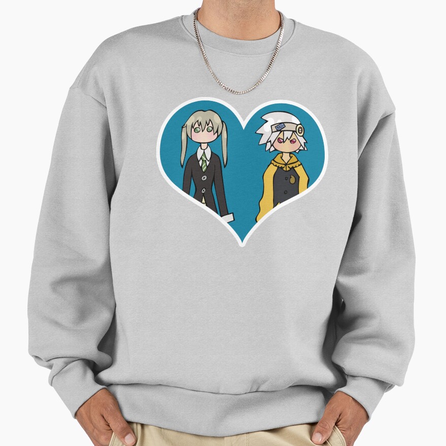 Maka Albarn And Soul Evans Chibi Duo Sweatshirt - Image 4