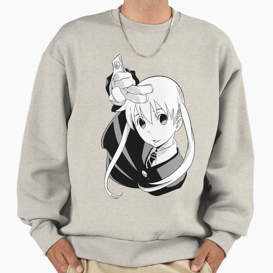 Soul Eater Kawaii Gothic Maka Albarn Sweatshirt - Image 3