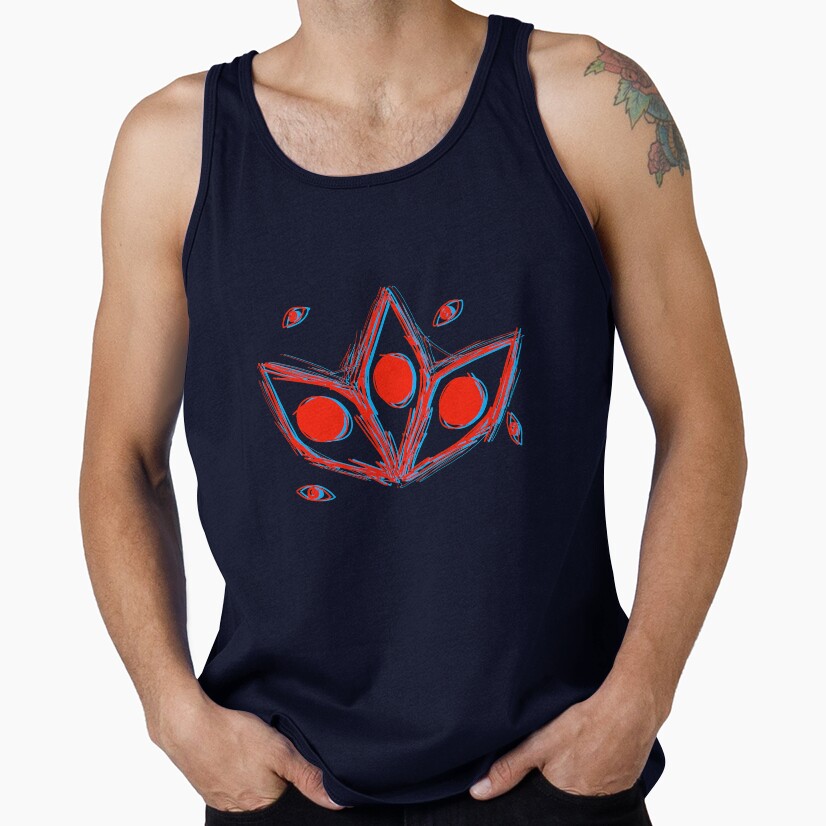 Kishin Soul Eater Eerie Eyes Tank Top - Image 5