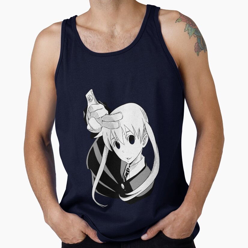 Soul Eater Kawaii Gothic Maka Albarn Tank Top - Image 5