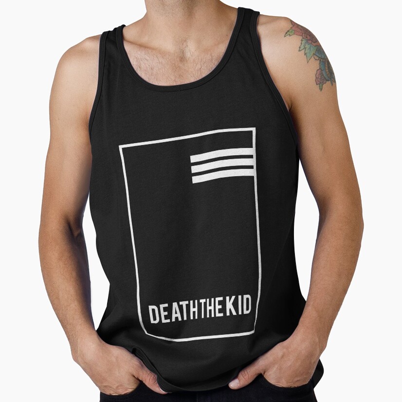 Death The Kid Soul Eater Symmetrical Tank Top - Image 3