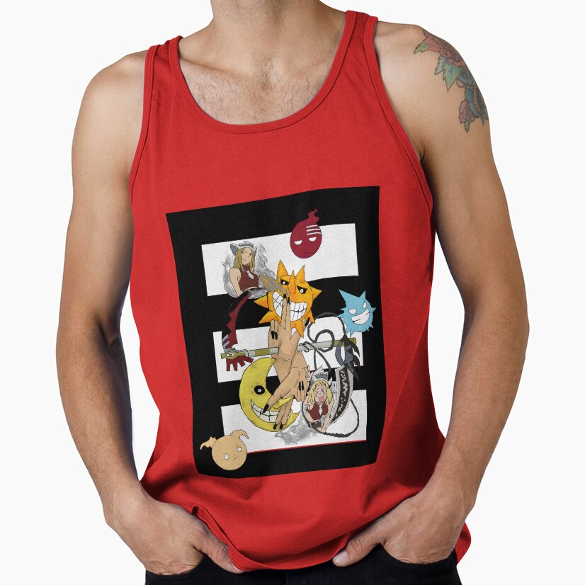 Soul Eater Soul Resonance Graphic Tank Top - Image 4