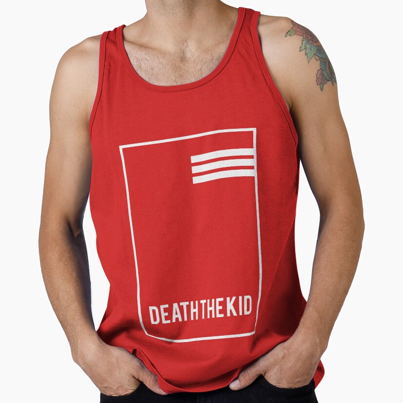 Death The Kid Soul Eater Symmetrical Tank Top - Image 5