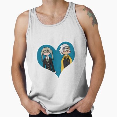 Maka Albarn And Soul Evans Chibi Duo Tank Top