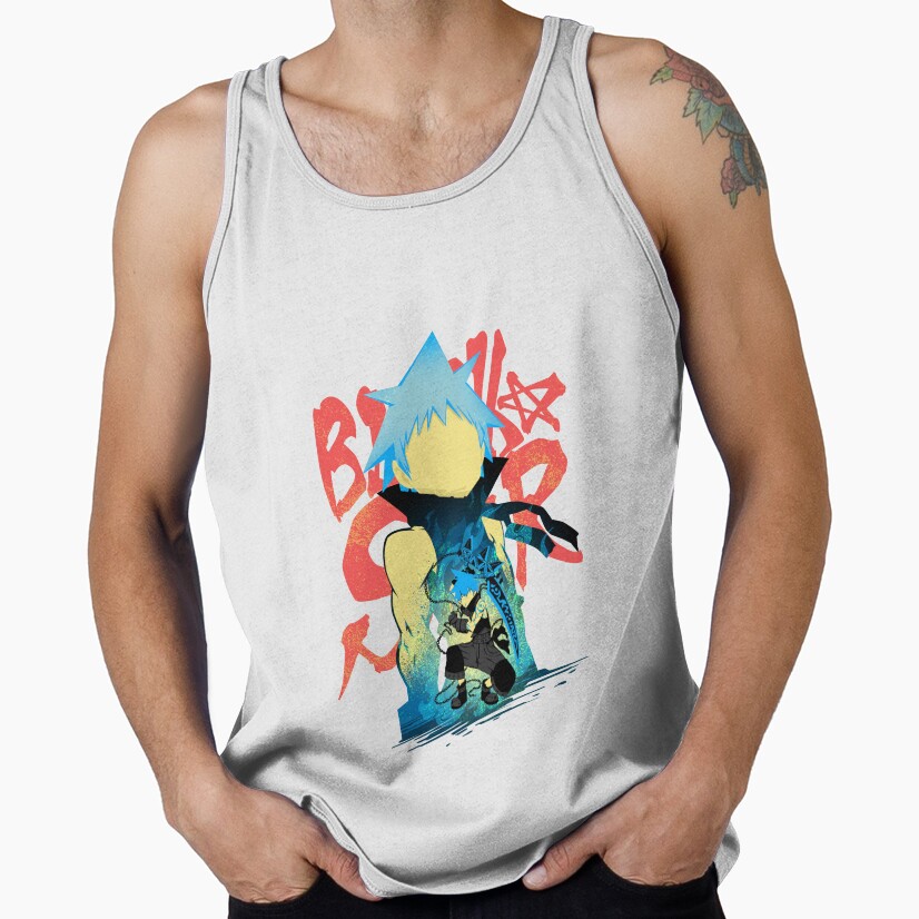 Black☆star Soul Eater Dynamic Graphic Tank Top - Image 2