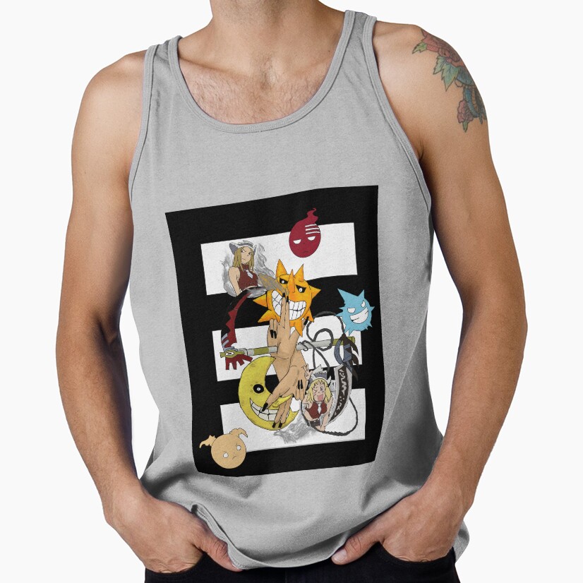 Soul Eater Soul Resonance Graphic Tank Top - Image 3