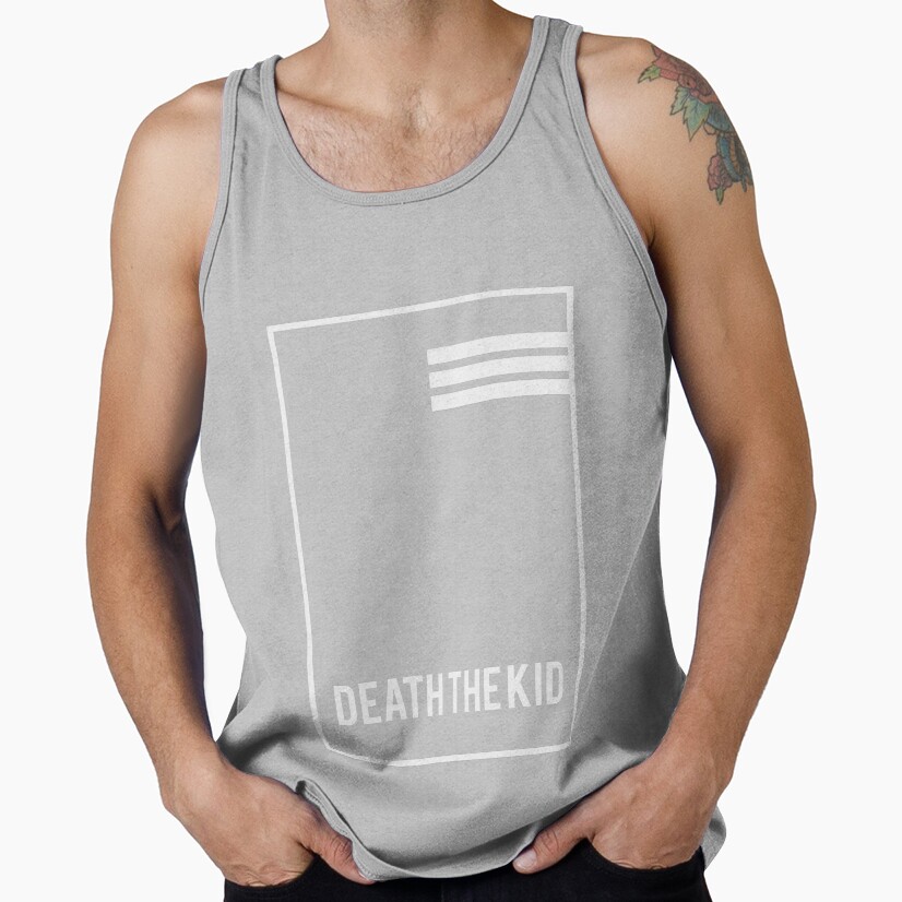 Death The Kid Soul Eater Symmetrical Tank Top - Image 4