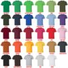t shirt color chart - Soul Eater Shop
