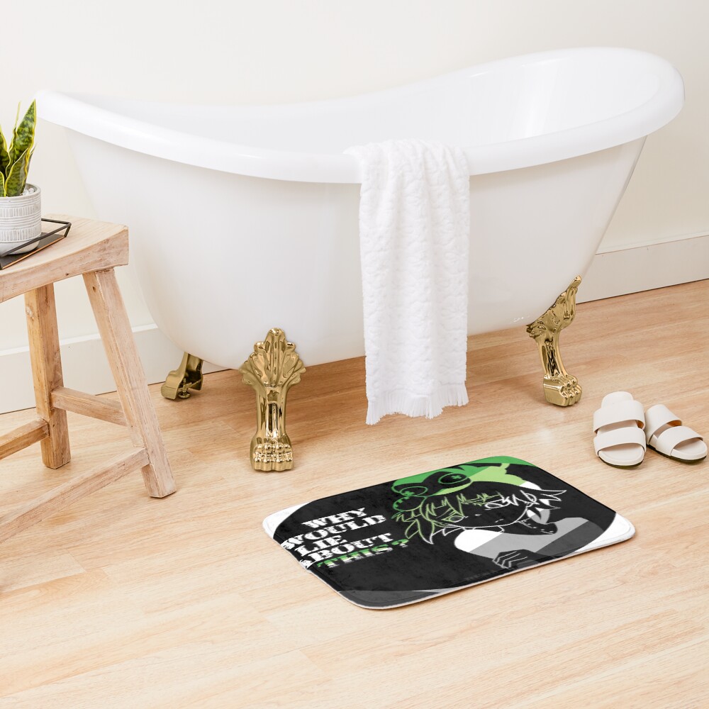 Soul Eater Dark Mysterious Quote Design Bath Mat - Image 2