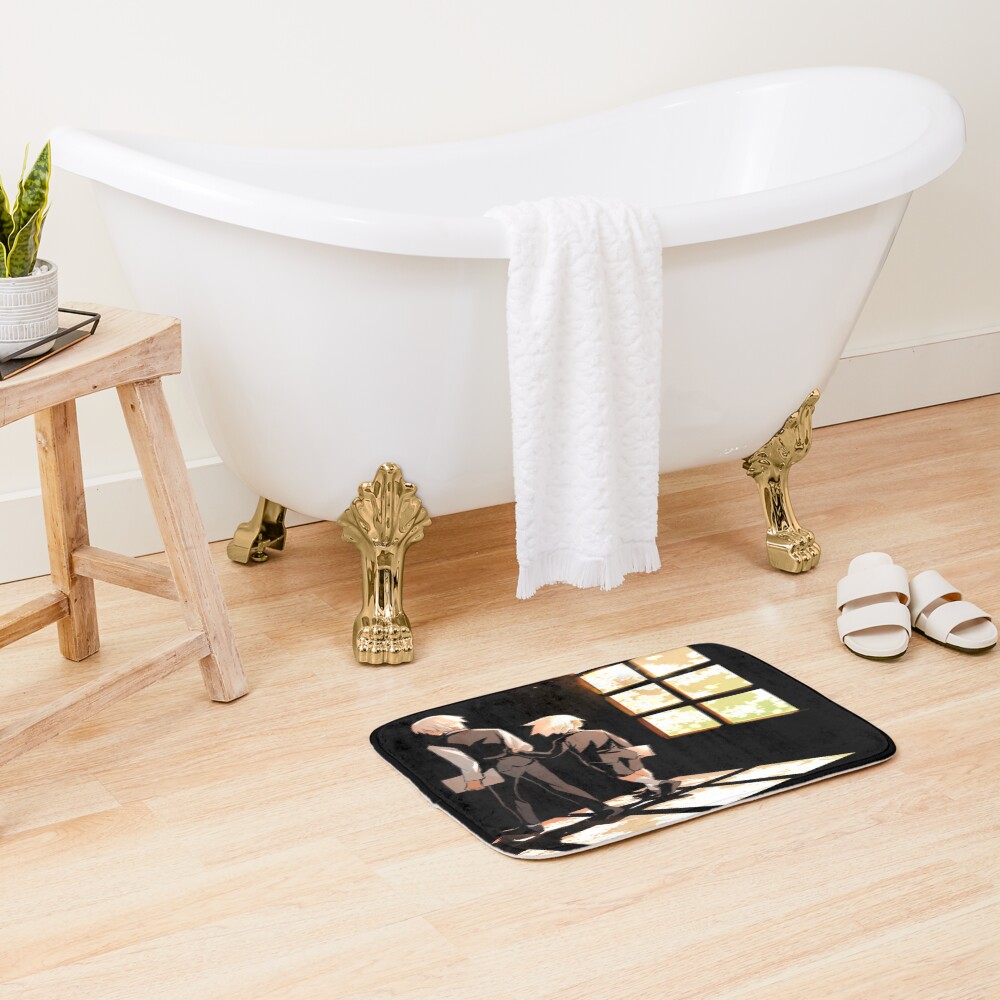 Soul Evans And Wes Evans Brothers Artwork Bath Mat - Image 2