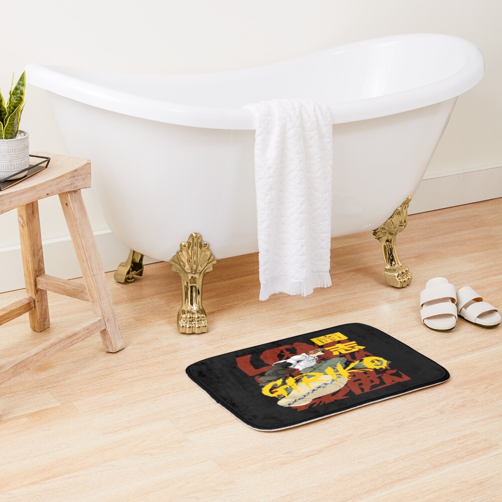 Girika Soul Eater Dark Japanese Artwork Bath Mat - Image 2