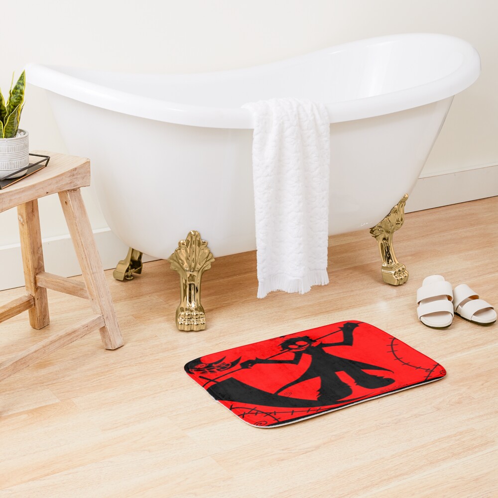 Soul Eater Scythe Of Dissection Dark Artwork Bath Mat - Image 2