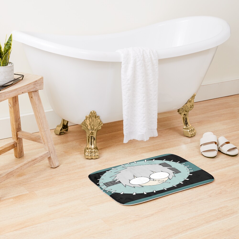 Franken Stein Soul Eater Mad Scientist Bath Mat - Image 2