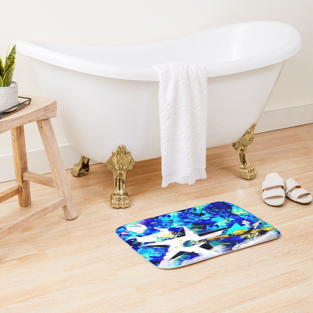 Black☆star Soul Eater Dynamic Artwork Bath Mat - Image 2