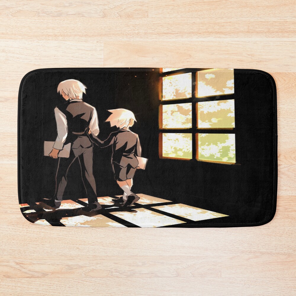 Soul Evans And Wes Evans Brothers Artwork Bath Mat