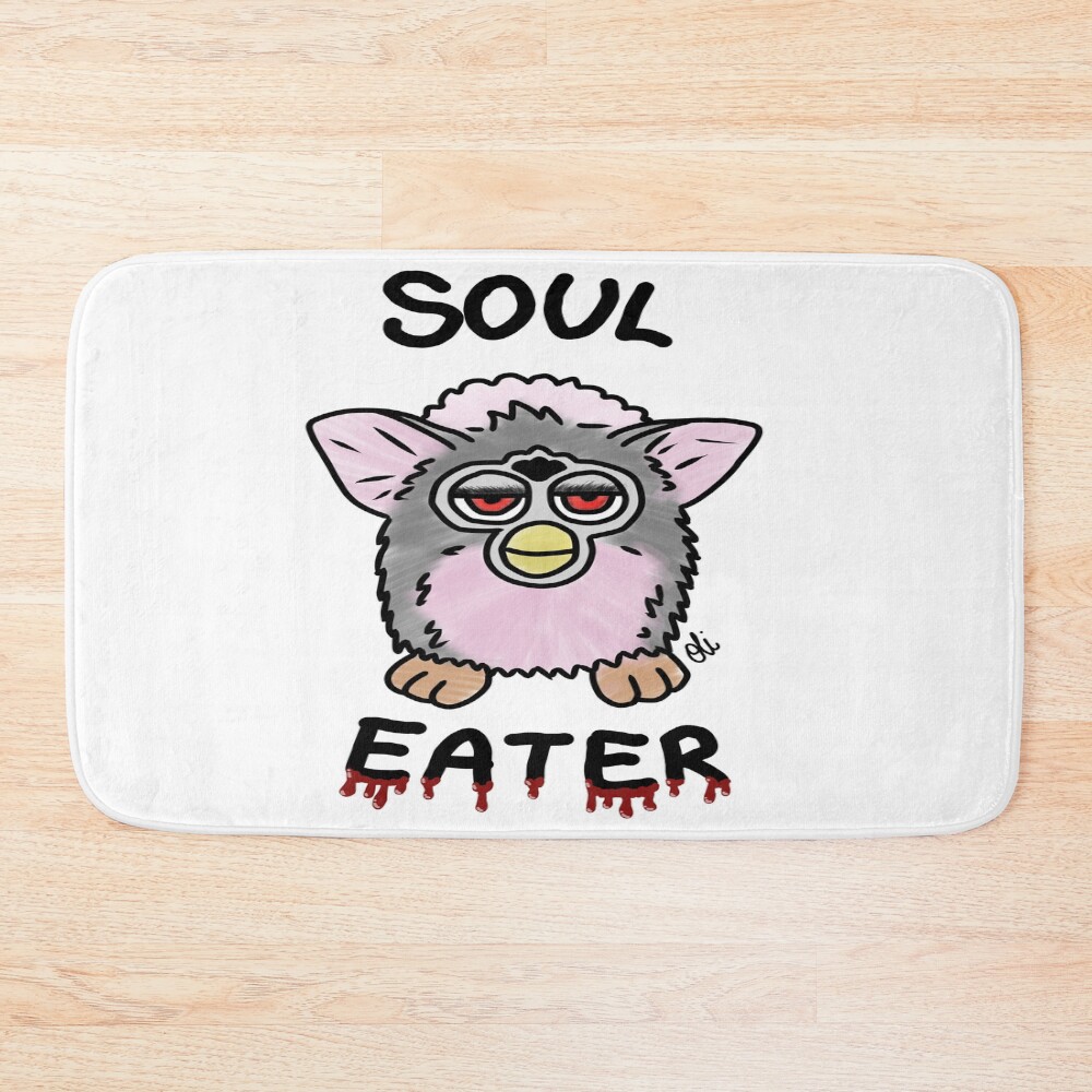 Furby The Soul Eater Dark Creature Bath Mat