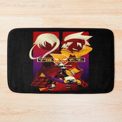 Soul Evans And Maka Albarn Soul Resonance Bath Mat
