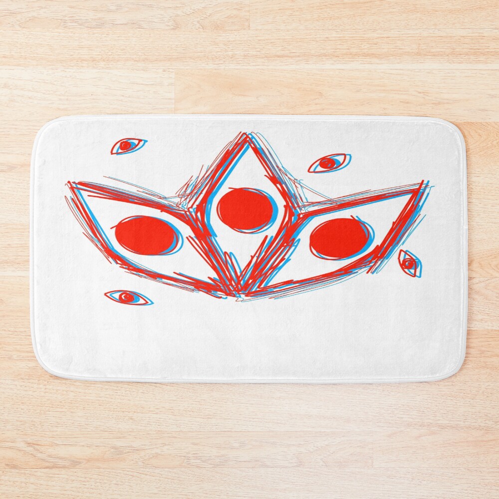 Kishin Soul Eater Eerie Eyes Bath Mat