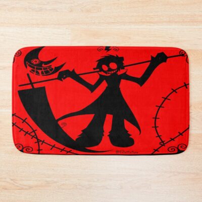 Soul Eater Scythe Of Dissection Dark Artwork Bath Mat