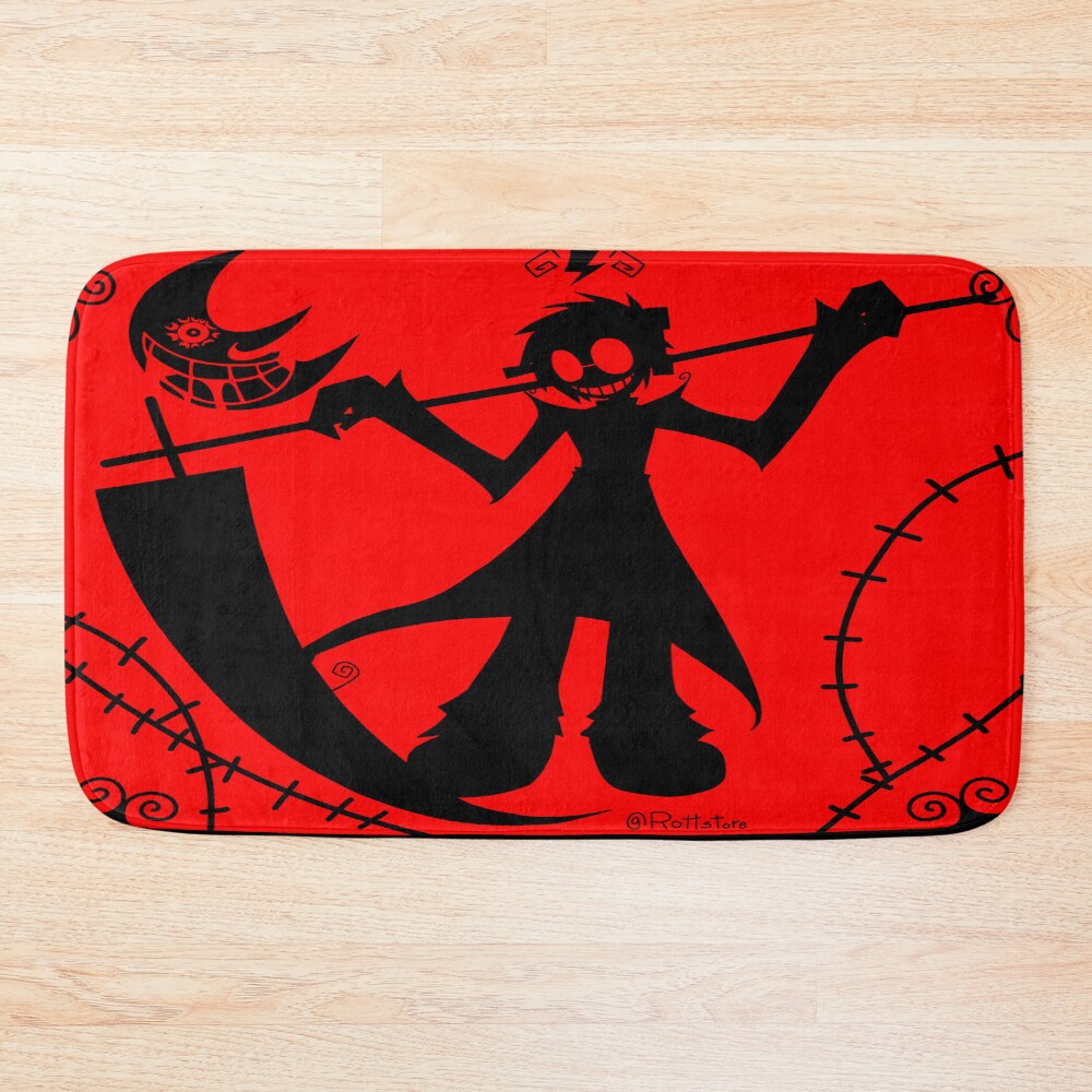 Soul Eater Scythe Of Dissection Dark Artwork Bath Mat