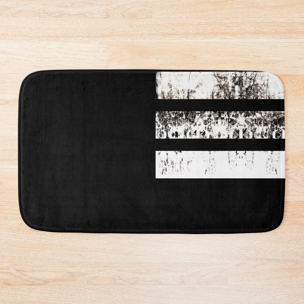 Death The Kid Minimalist Symmetrical Design Bath Mat