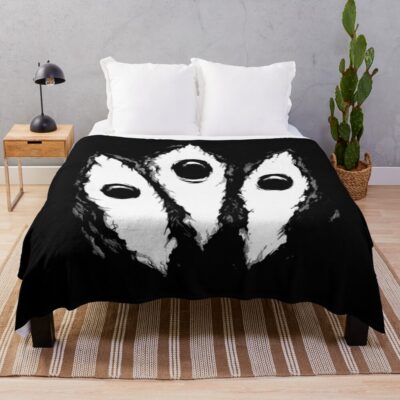 Kishin Soul Eater Sinister Eyes Throw Blanket