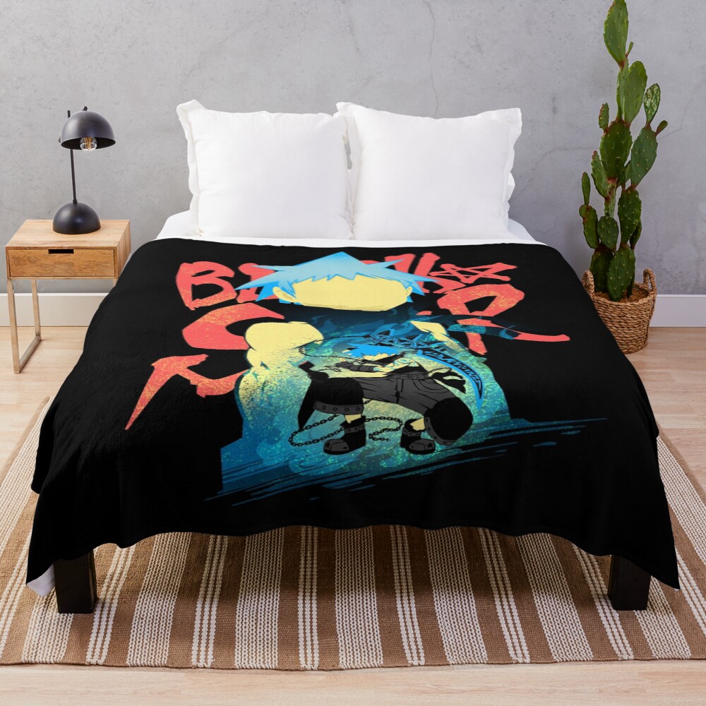 Black☆star Soul Eater Dynamic Graphic Throw Blanket