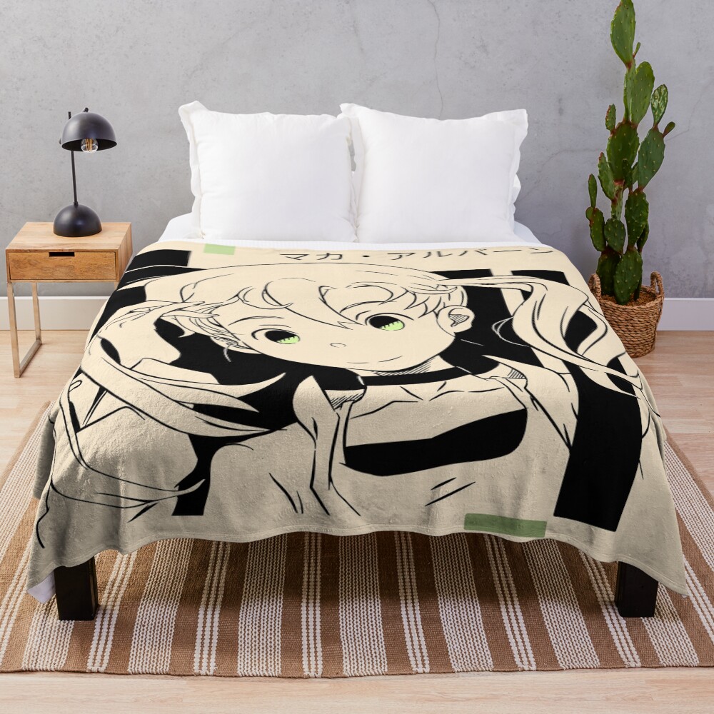 Soul Eater Kawaii Gothic Waifu Throw Blanket