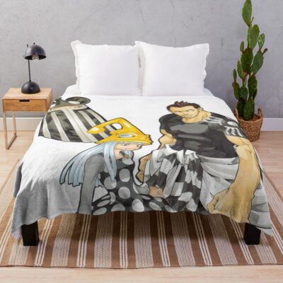 Soul Eater G5 Dark Symbol Design Throw Blanket