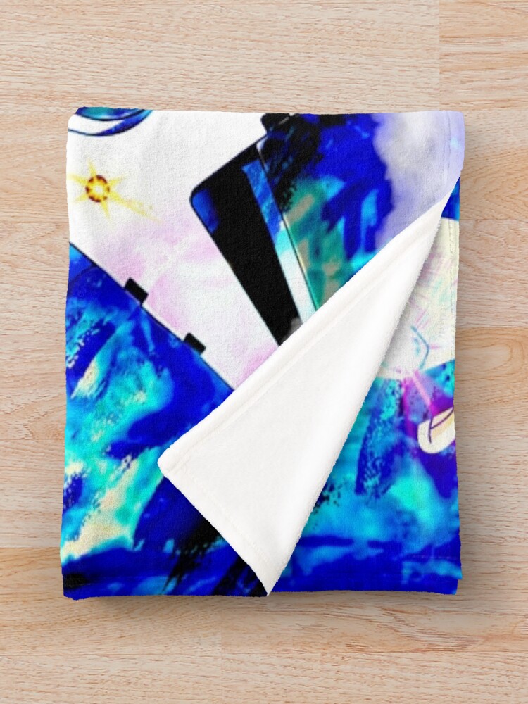 Black☆star Soul Eater Dynamic Artwork Throw Blanket - Image 2