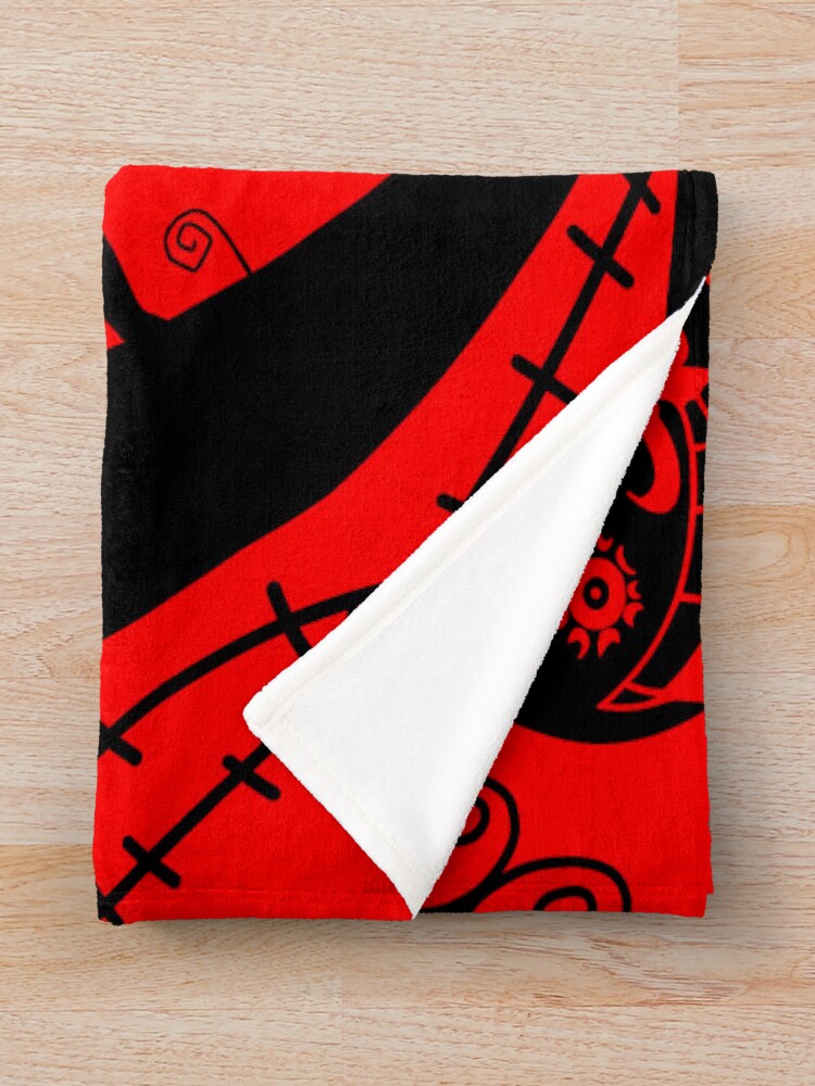 Soul Eater Scythe Of Dissection Dark Artwork Throw Blanket - Image 2