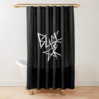 Black☆star Signature Soul Eater Artwork Shower Curtain