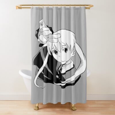 Soul Eater Kawaii Gothic Girl Artwork Shower Curtain