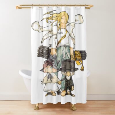 Soul Eater G9 Dark Symbol Design Shower Curtain