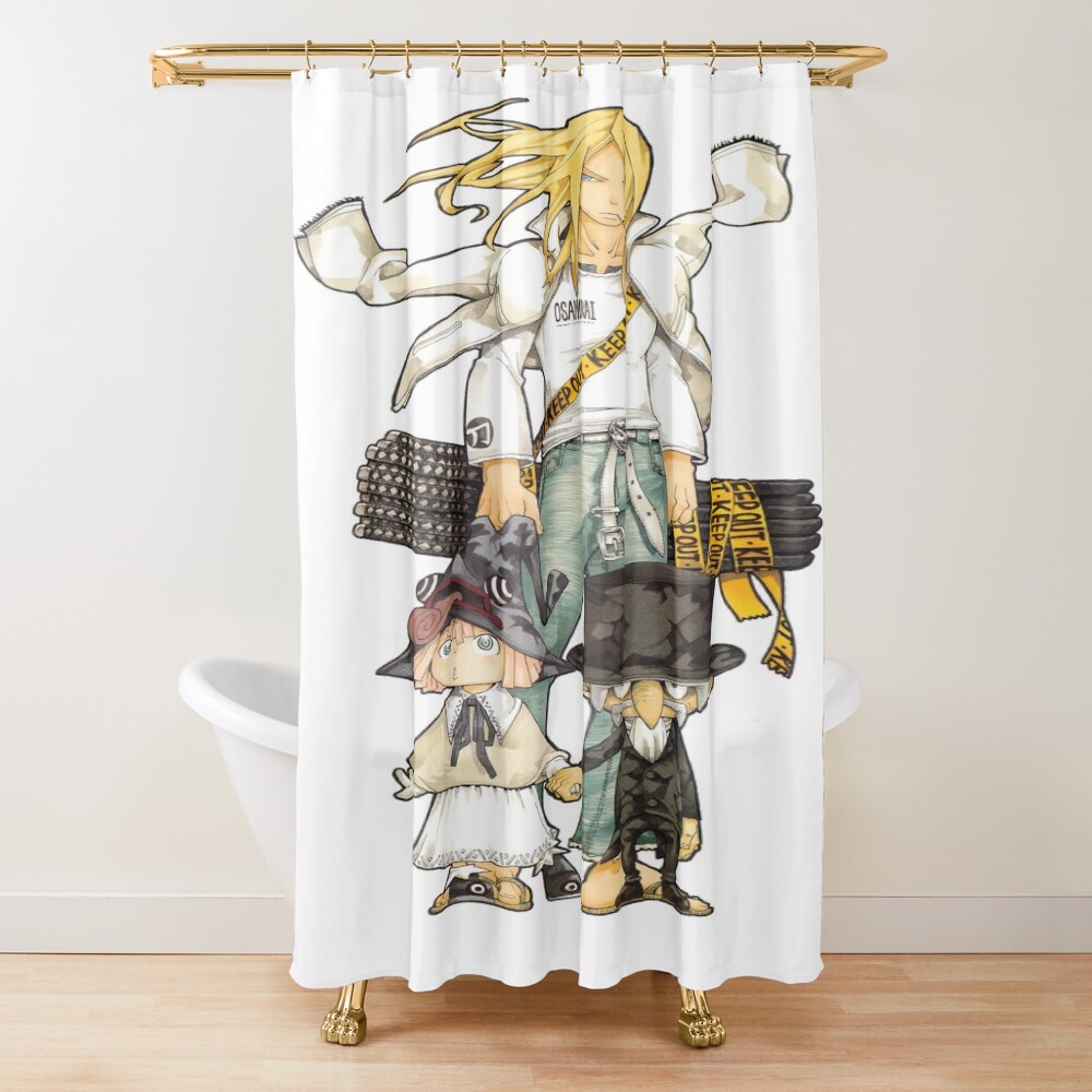 Soul Eater G9 Dark Symbol Design Shower Curtain