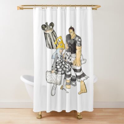 Soul Eater G5 Gothic Symbol Design Shower Curtain
