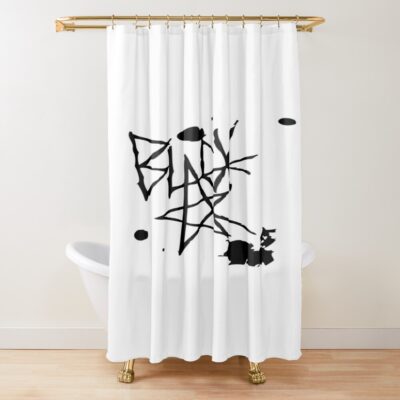 Black☆star Soul Eater Dynamic Artwork Shower Curtain