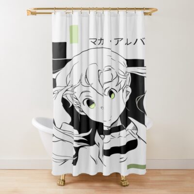 Soul Eater Kawaii Gothic Waifu Shower Curtain