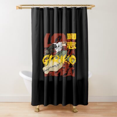 Girika Soul Eater Dark Japanese Artwork Shower Curtain