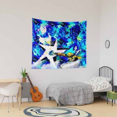 Black☆star Soul Eater Dynamic Artwork Tapestry