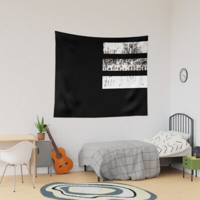 Death The Kid Minimalist Symmetrical Design Tapestry