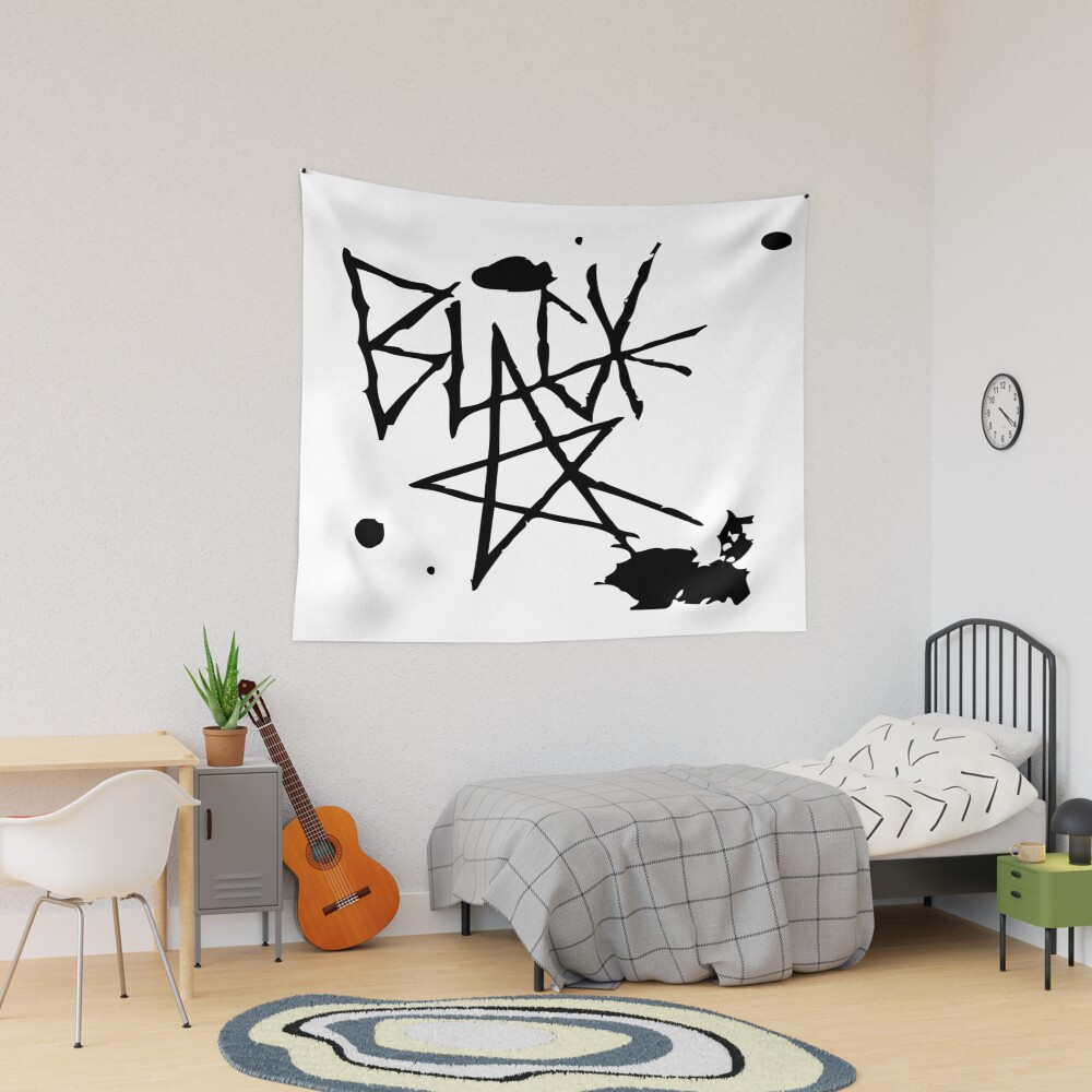 Black☆star Soul Eater Edgy Artwork Tapestry