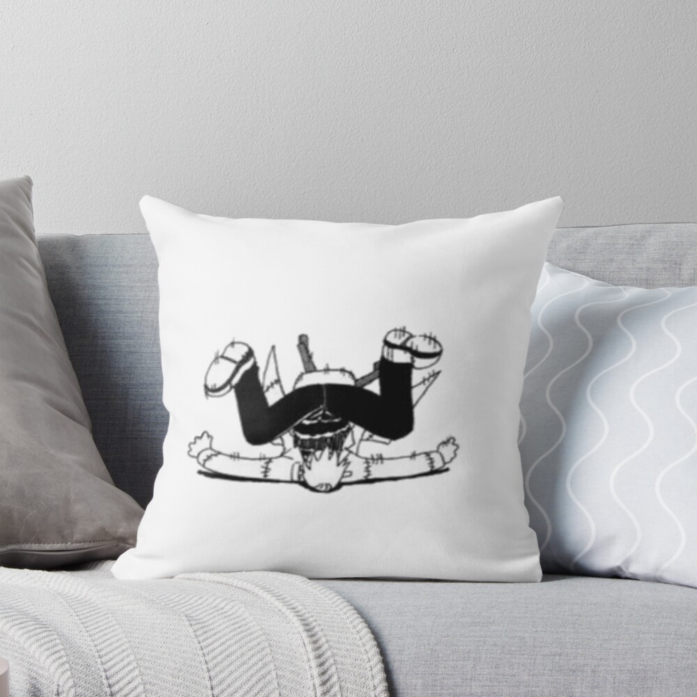 Franken Stein Soul Eater Manga Artwork Throw Pillow