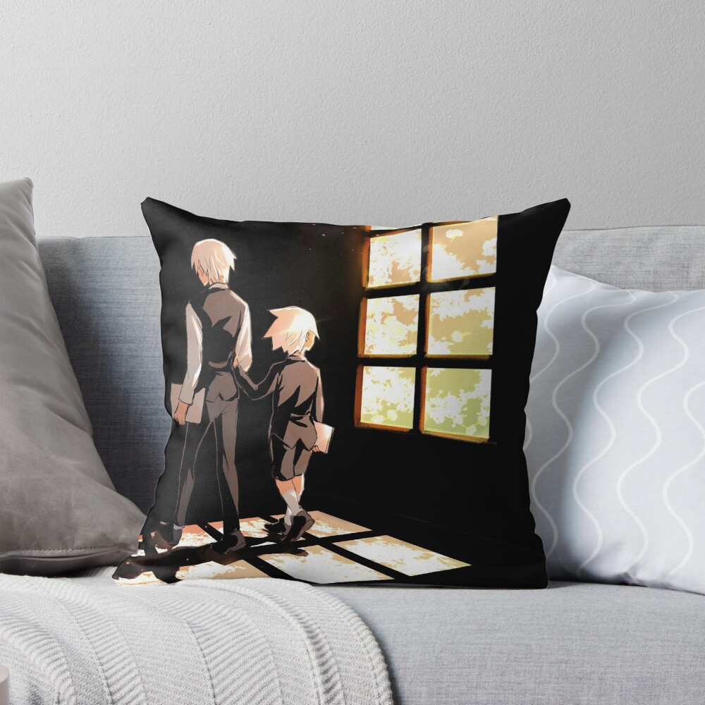 Soul Evans And Wes Evans Brothers Artwork Throw Pillow